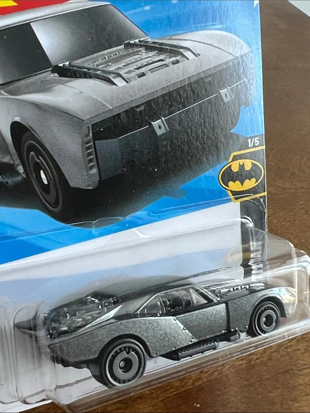 Batmobile  Batman Hot Wheels in Metallic Gray